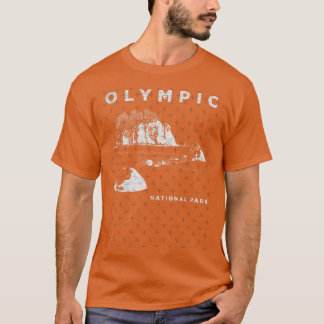 T-shirt Olympic National Park Drawing Illustration friends