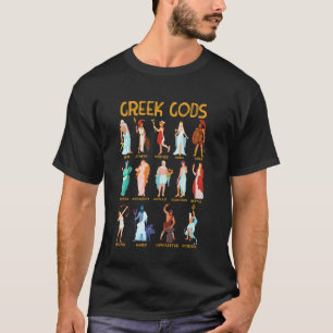 T-shirt Olympiens Dieux Grecs Antiques Vie Grecque Mythe G