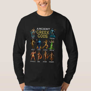 T-shirt Olympiens Dieux Grecs Antiques Vie Grecque Mythe G