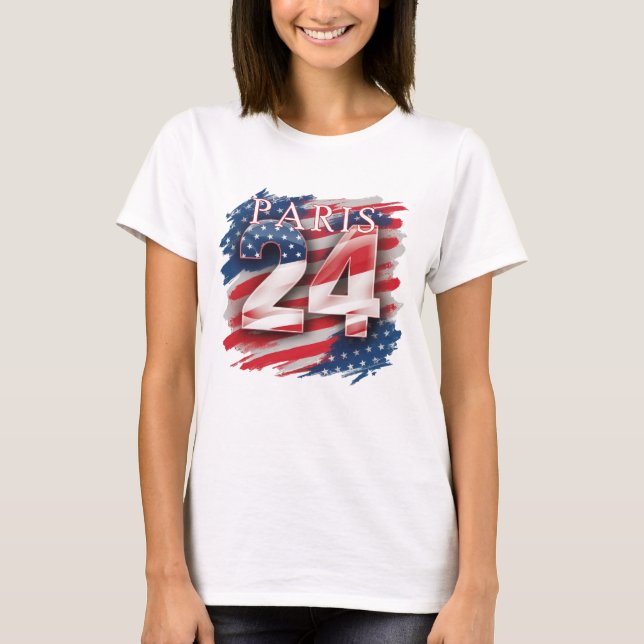 T-shirt olympique 2024 (Devant)
