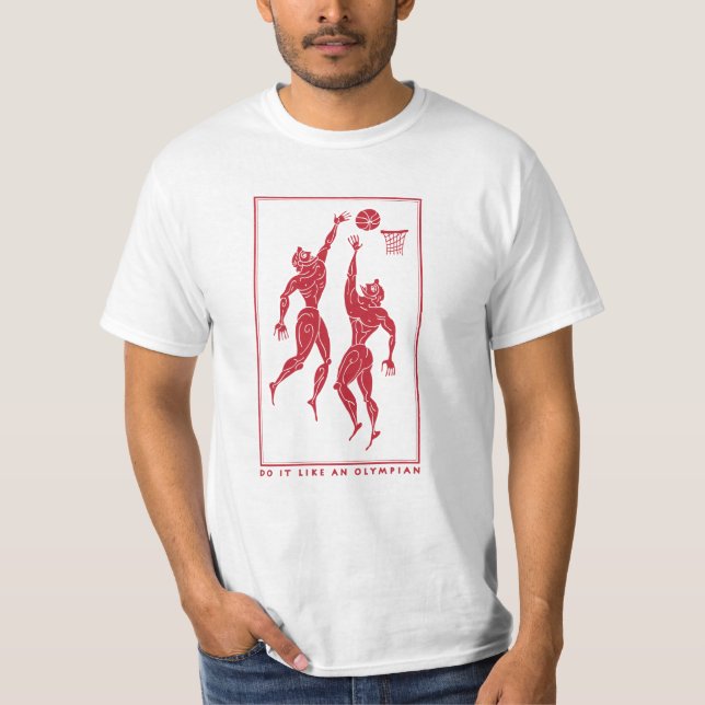 T-shirt olympique de basketball (Devant)