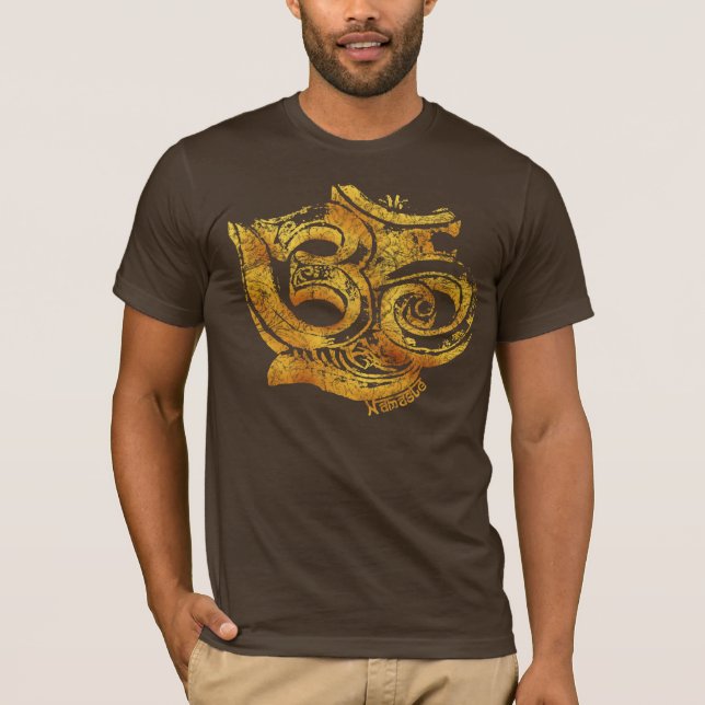 T-shirt om5 d'or (Devant)