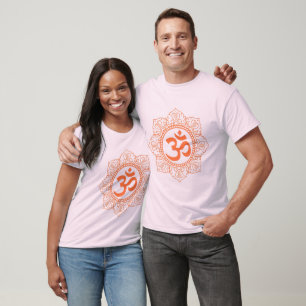 T-SHIRT OM - AUM - SYMBOLE BOUDDHISTE INDOU D'OHM