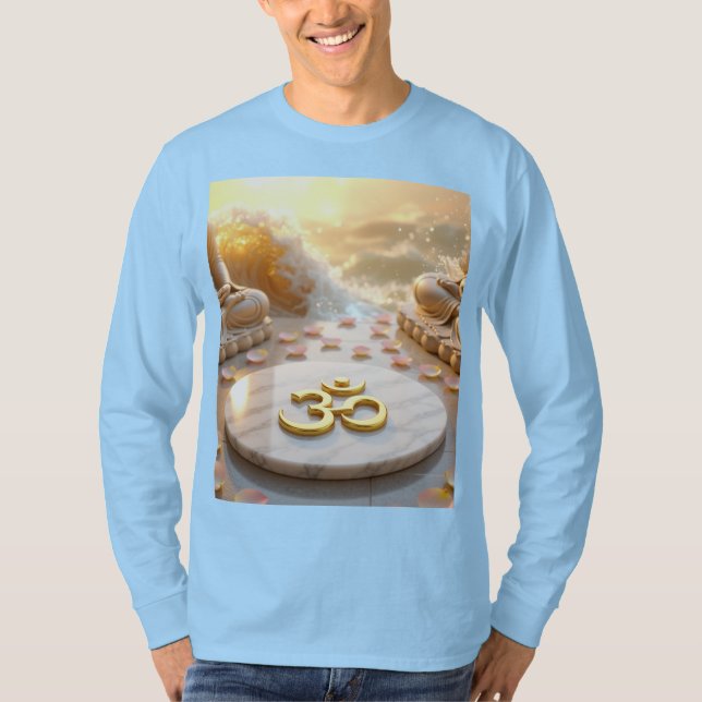 T-SHIRT OM - AUM - ZEN BUDDHISM (Devant)