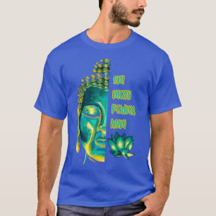 T-shirt Om Mani Padme Hum Bouddha Face Mantra Bouddhiste