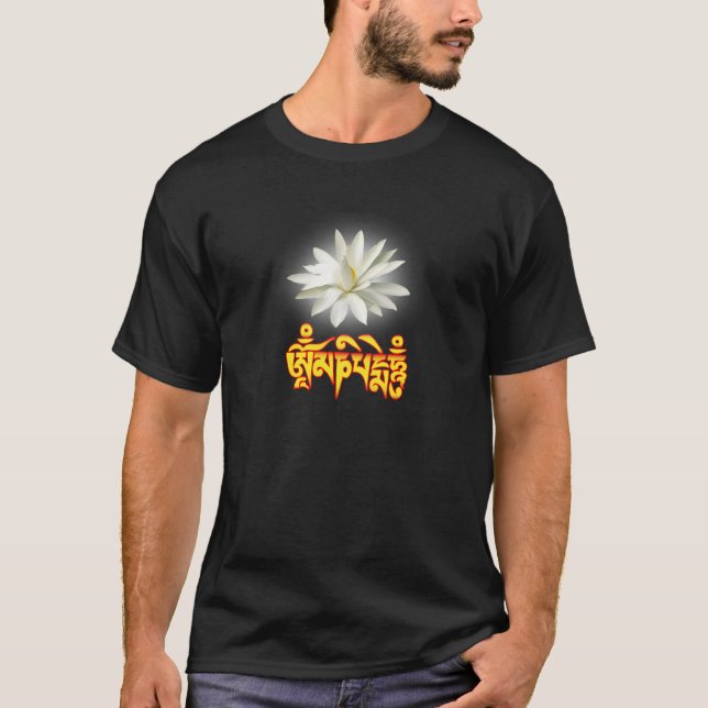 T-shirt Om mani padme mantra (Devant)