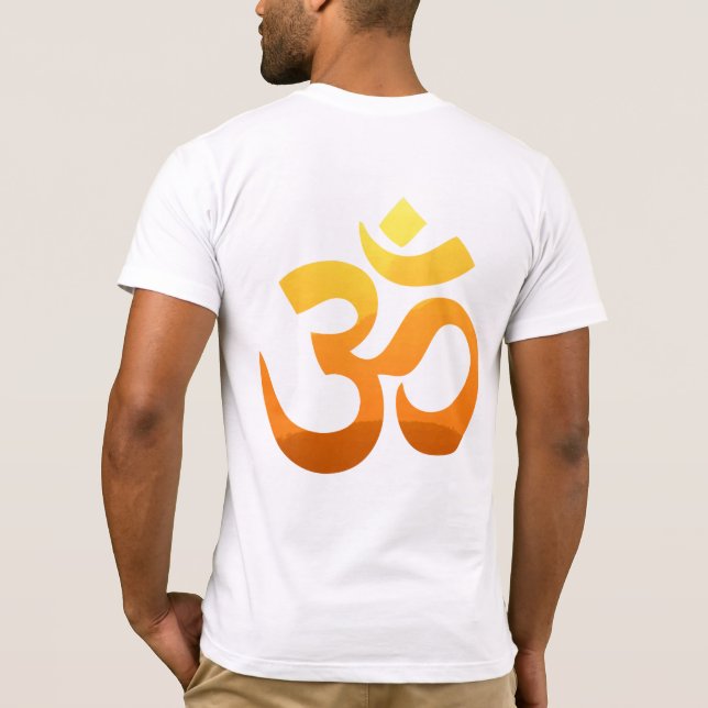T-shirt Om Mantra Symbole Méditation Yoga Conception du do (Dos)