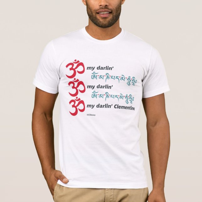 T-shirt OM mon Darlin (Devant)