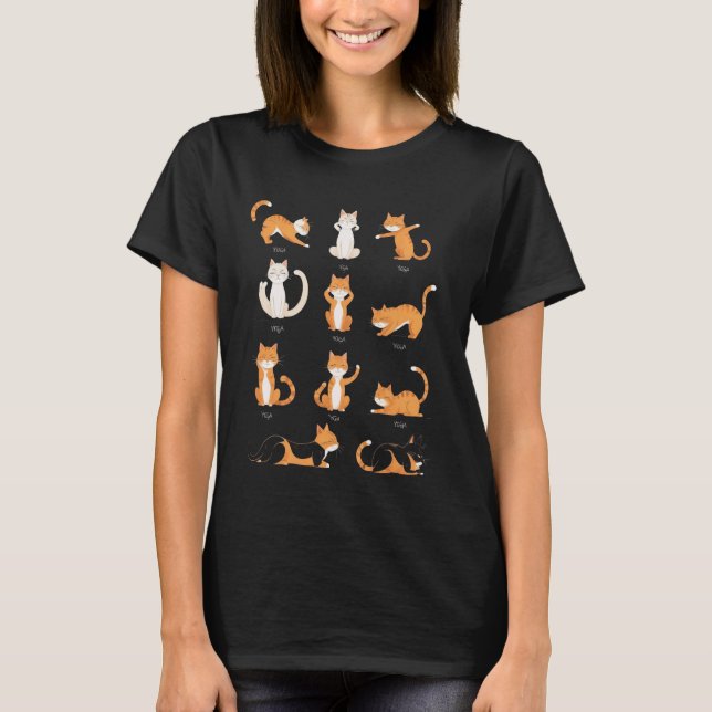 T-shirt Om My Meow Zen Maître de Chat (Devant)