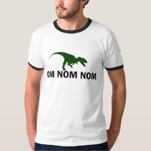 T-shirt Om Nom Nom Funny Mens Chemise
