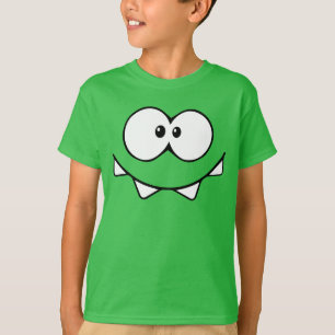 T-Shirt Om Nom Nom Visage