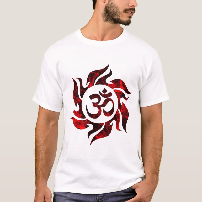 T-shirt Om, Om Hindu, Om Symbole, Om Logo, Aum (Devant)