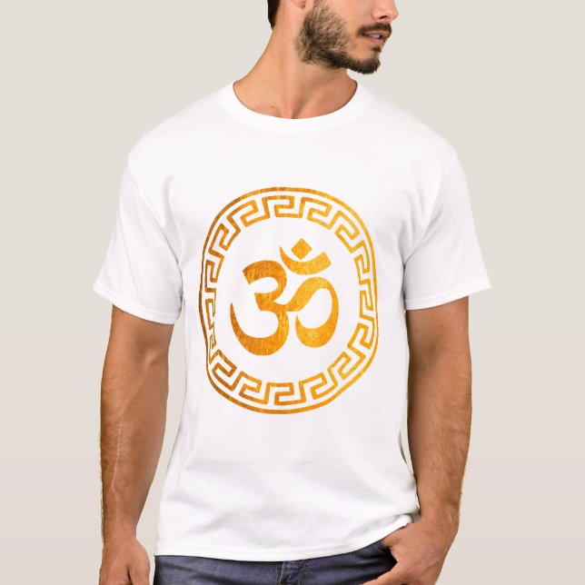 T-shirt Om, Om Hindu, Om Symbole, Om Logo, Aum (Devant)