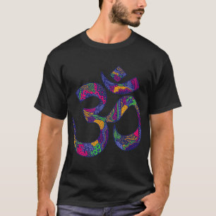 T-shirt Om Shanti Paix Aum Méditation Yoga Ganapati