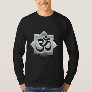 T-shirt OM Symbole Lotus Spiritualité Yoga Crest