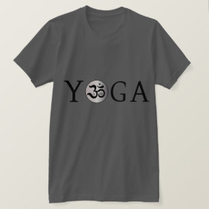 T-shirt Om zen yogi yoga entraînement fitness fitness chem