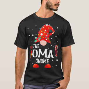 T-shirt Oma Gnome Matching Family Christmas Gnome Paja