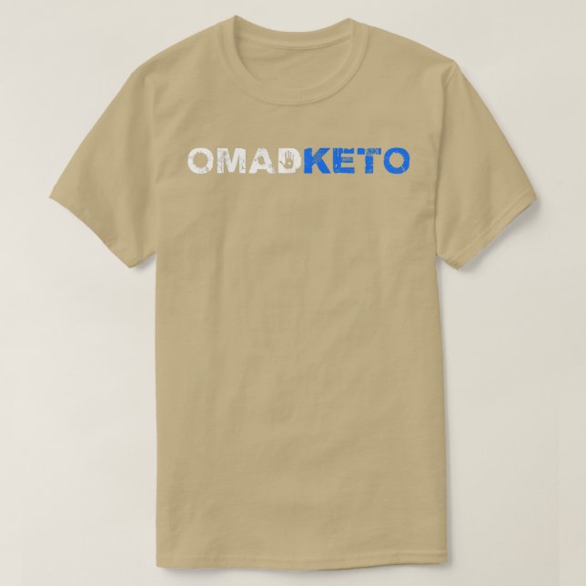 T-SHIRT OMAD KETO (Design devant)