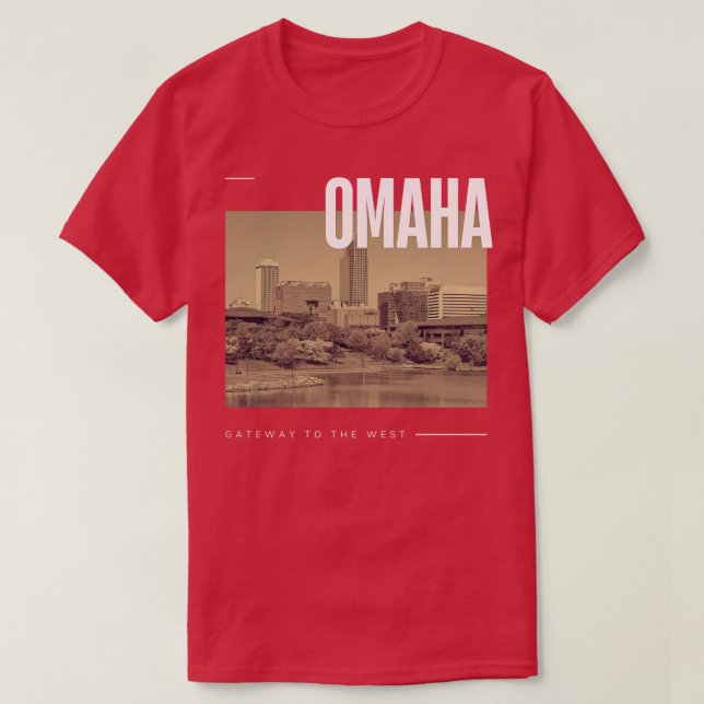 T-shirt Omaha (Design devant)