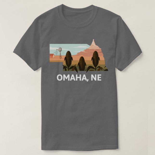 T-shirt Omaha NE (Design devant)