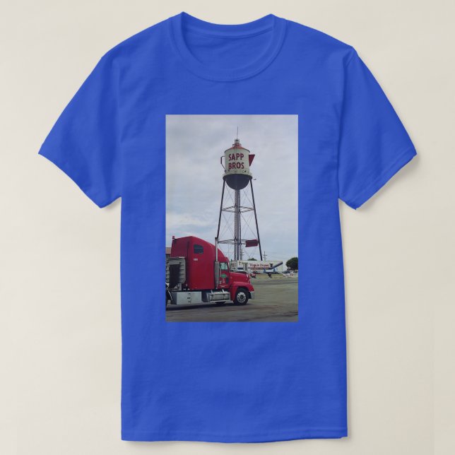 T-shirt Omaha, Nebraska Sapp Brothers Tower  (Design devant)