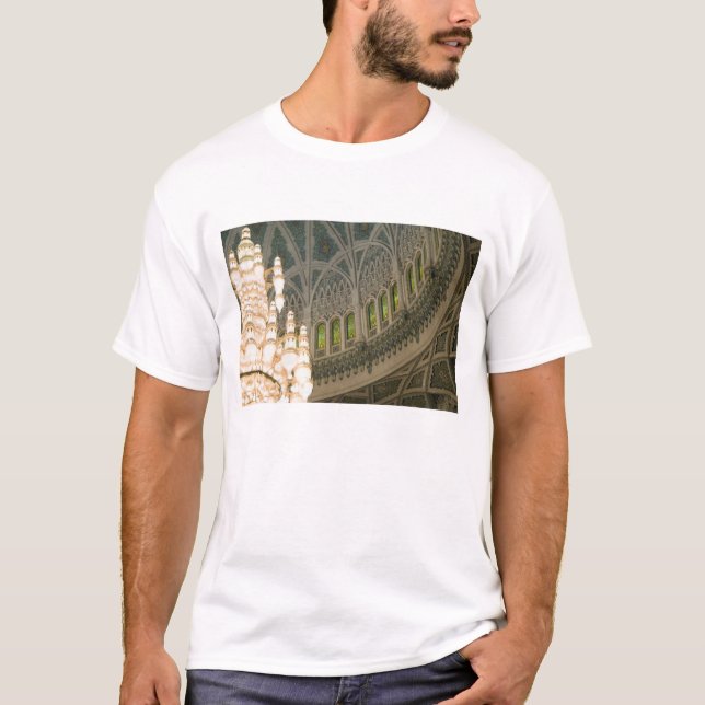 T-shirt Oman, Muscat, mosquée du sultan Qaboos (Devant)