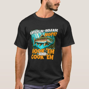 T-shirt Omble de fontaine - Accrochez-les sans relâche et
