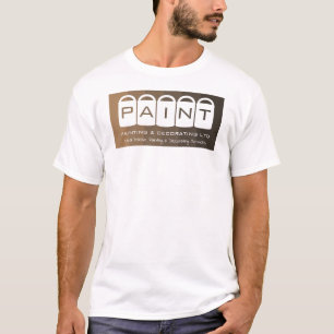 T-shirt Ombre Brown, Paint Buckets, Peintre & Décorateur