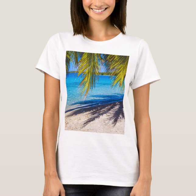 T-shirt Ombres sur la plage (Devant)
