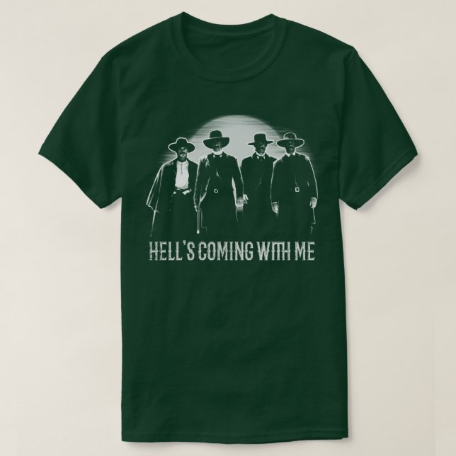 T-shirt ombstone Doc Hells Holiday Hells Venir avec moi (Design devant)