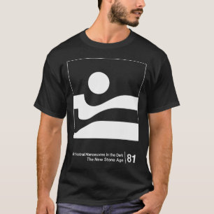 T-shirt Omd - Artwork graphique de style minimal