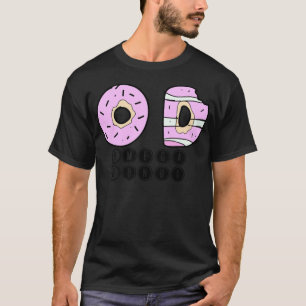 T-shirt Omega Donut youtube logo d'anniversaire chemise pi