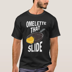 T-shirt Omelette qui glisse