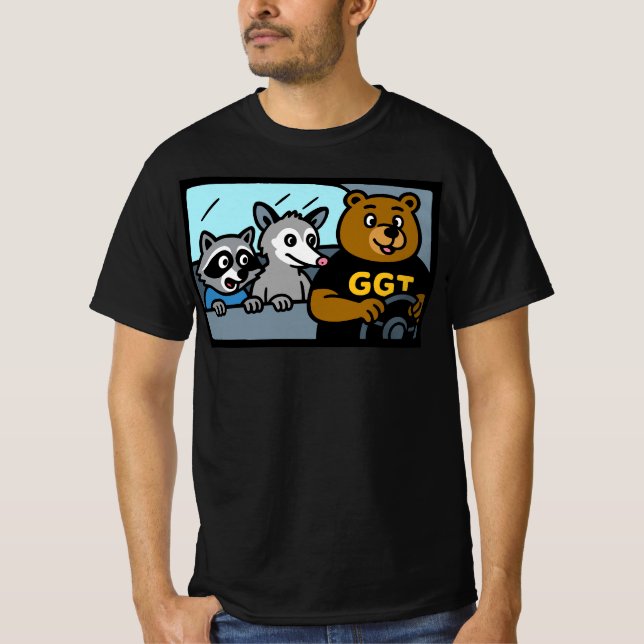 T-shirt Omg Bear conduit (Devant)