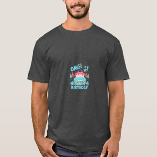 T-shirt OMG C'est ma soeur cadeau d'anniversaire pour Squa