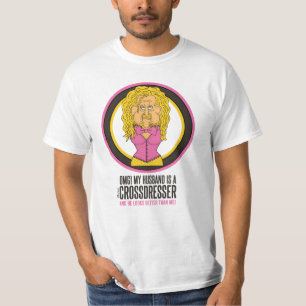 T-shirt OMG Mon mari est un caricaturiste amusant
