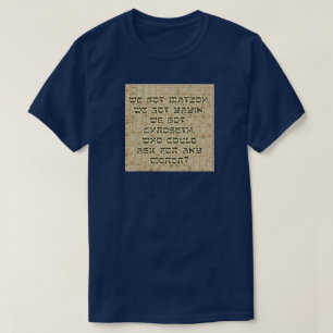 T-shirt On A Matzoh... Tee - shirt
