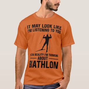 T-shirt On dirait que je vous écoute - Biathlon (