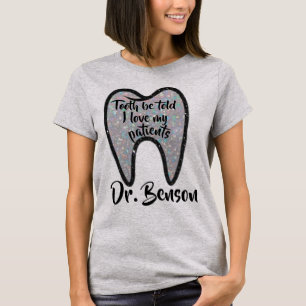T-shirt On dise la dent faite sur commande la chemise de