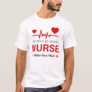 T-shirt On Entendra Heartbeat Nurse Million Nurse Mar