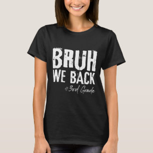 T-shirt On est de retour en 3e année Retour à l'école Prem