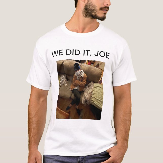 T-SHIRT ON L'A FAIT, JOE (Devant)