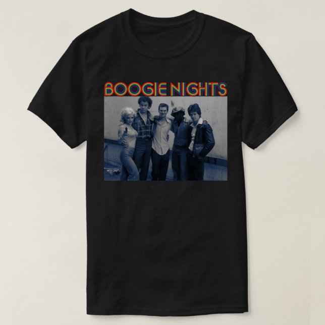 T-shirt On M'Appelle Boogie Nights (Design devant)