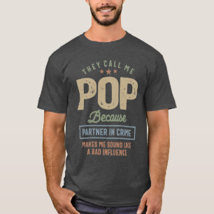 T-shirt On M'Appelle Pop FÊTE DES PÈRES