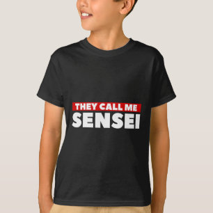 T-shirt On M'Appelle Sensei Martial Arts Karate