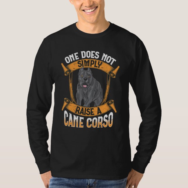 T-shirt On ne devient pas simplement propriétaire d'un chi (Devant)