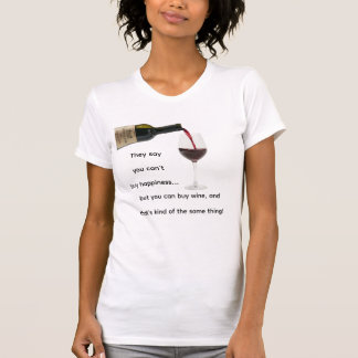 T-shirt On ne peut pas acheter le bonheur mais on peut ach