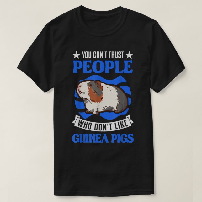 T-shirt On ne peut pas faire confiance à des gens qui n'ai (Design devant)