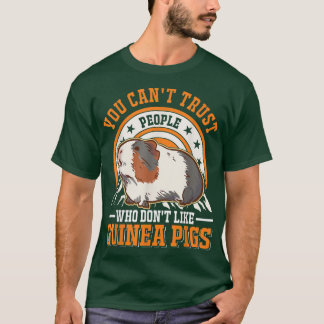 T-shirt On ne peut pas faire confiance à des gens qui n'ai