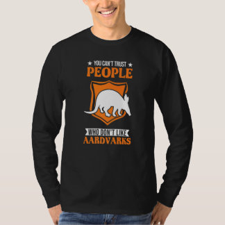 T-shirt On ne peut pas faire confiance aux gens qui n'aime
